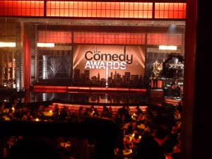 The beautiful Comedy Central Awards stage at Hammerstein Ballroom.