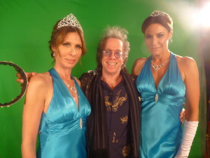 Carole Radziwill, Jeffrey Gurian, and LuAnn DeLesseps in character for the Real Housewives of New York at The PIT!